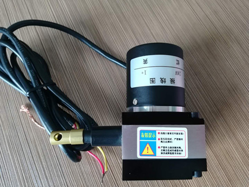 电流输出型拉绳式位移传感器