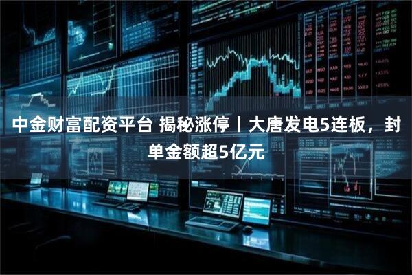 中金财富配资平台 揭秘涨停丨大唐发电5连板，封单金额超5亿元